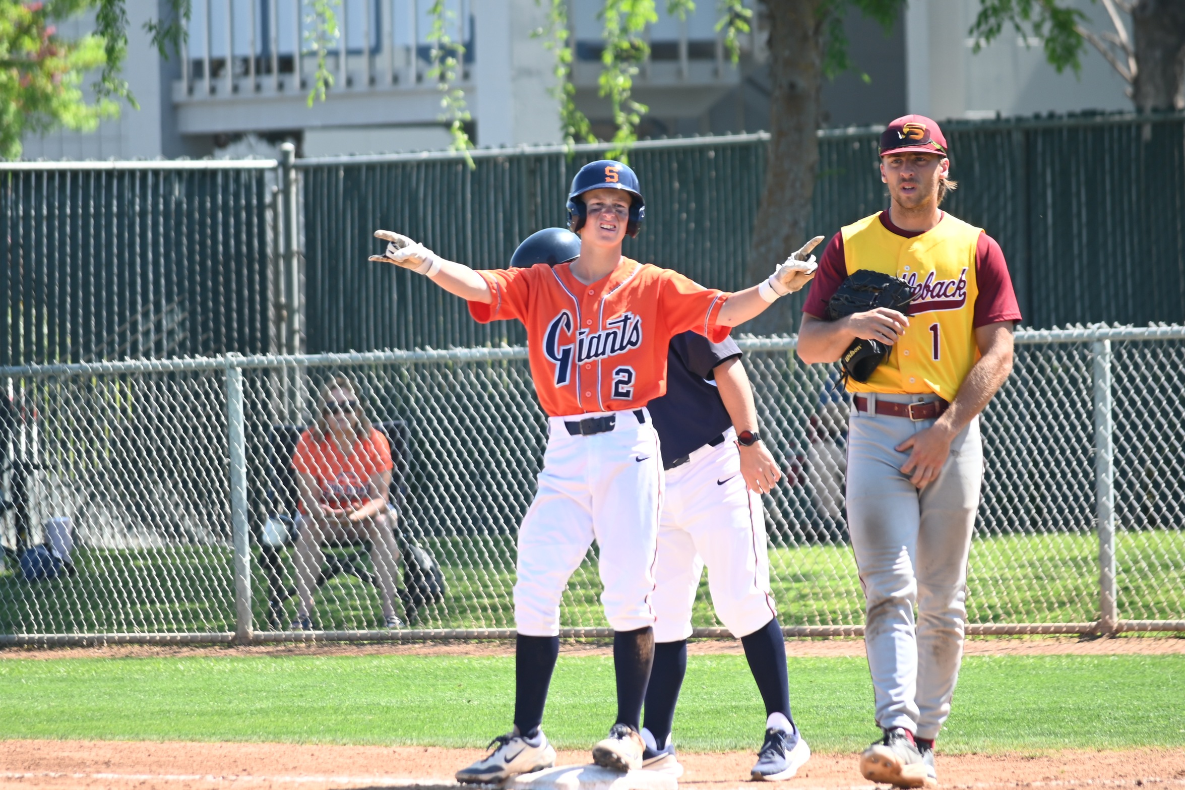 College of the Sequoias' Kadyn Kirkley (2) in the 2-1 win versus Saddleback College on March 19, 2026. (Norma Foster / COS Athletics)
