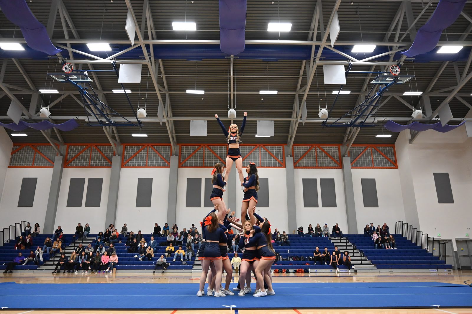 COS Cheer performance