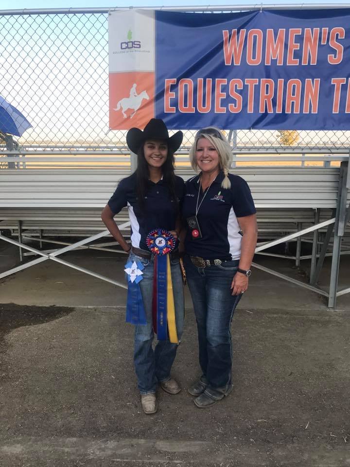 O'Dell Riding High For COS Equestrian