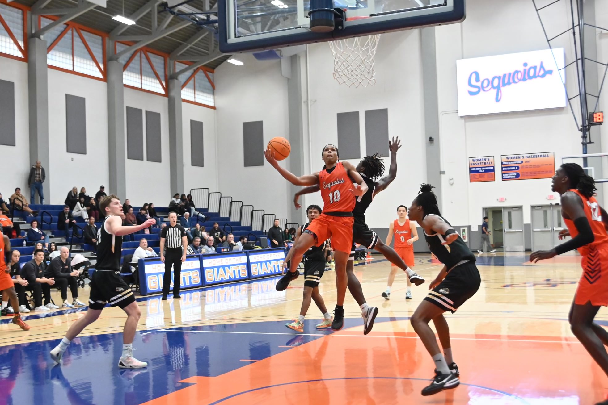 College of the Sequoias' Jose Cuello (10) in action in the game versus Butte College on Saturday, December 9, 2023.