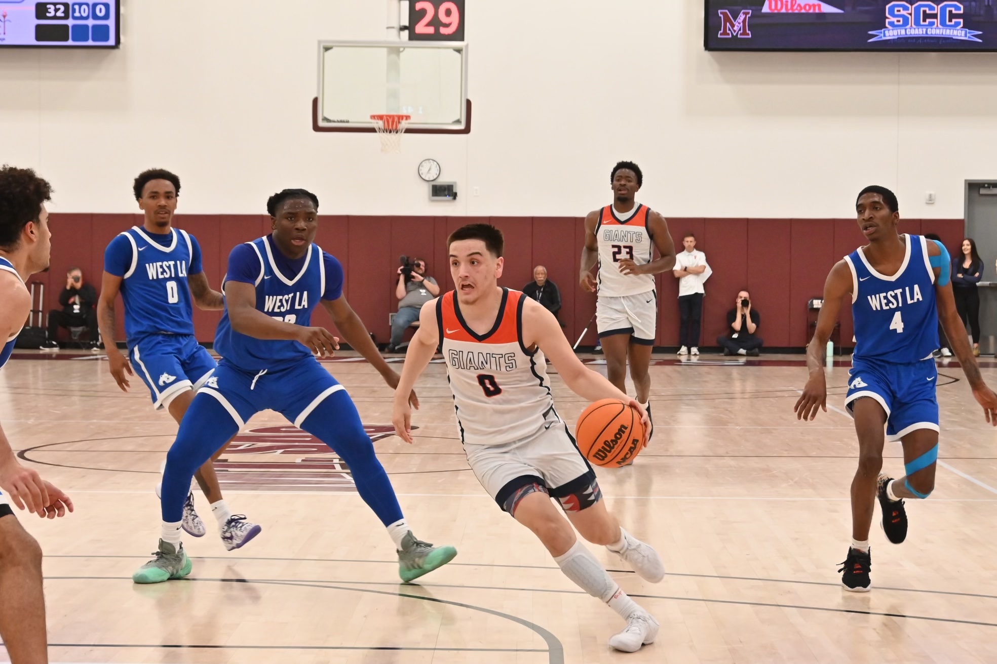 Giants outlast West L.A. to earn spot in state men's basketball semifinals