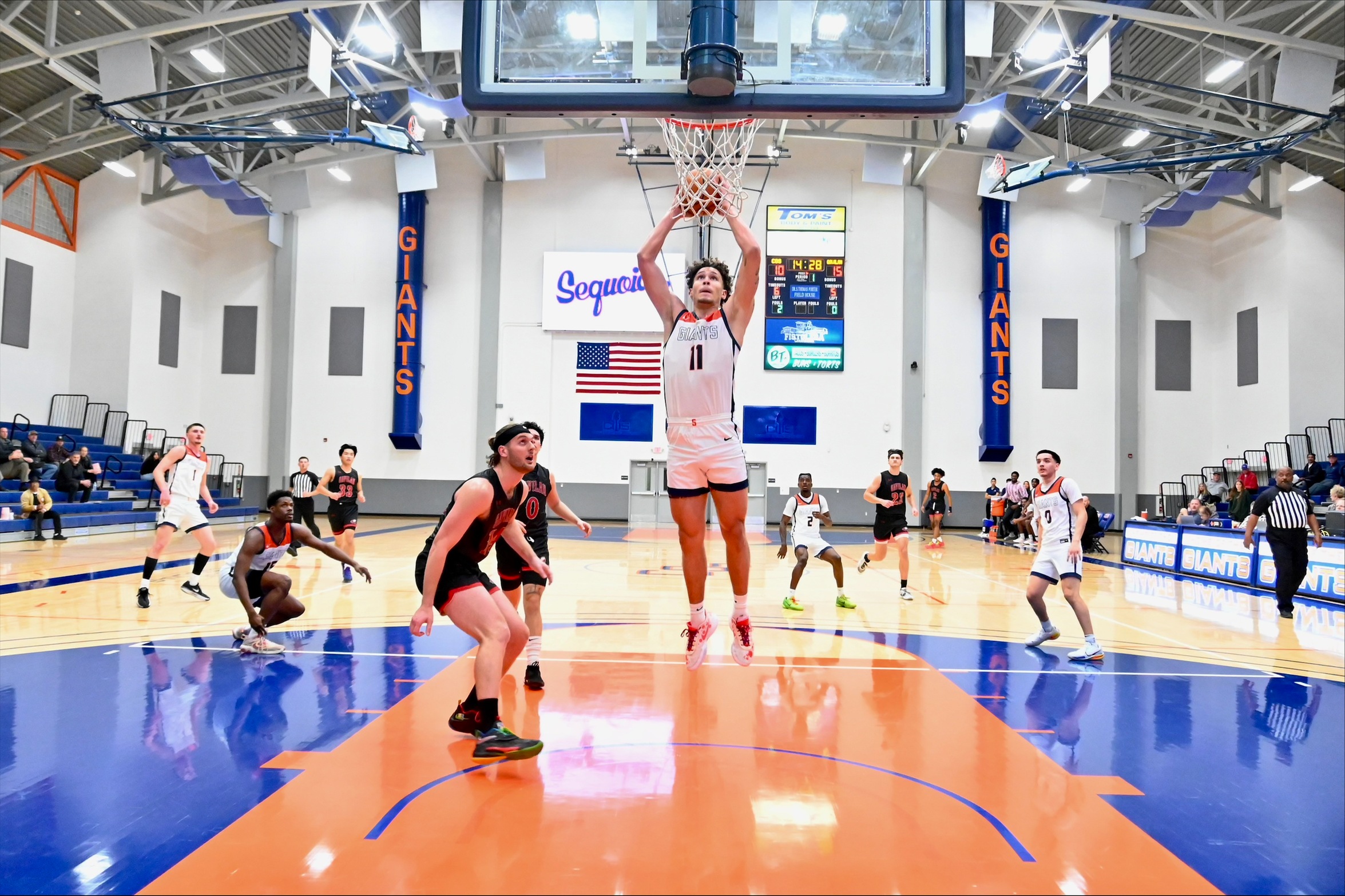 College of the Sequoias' Jaden Haire (11) in action in the game versus Gavilan College on Wednesday, December 21, 2023.