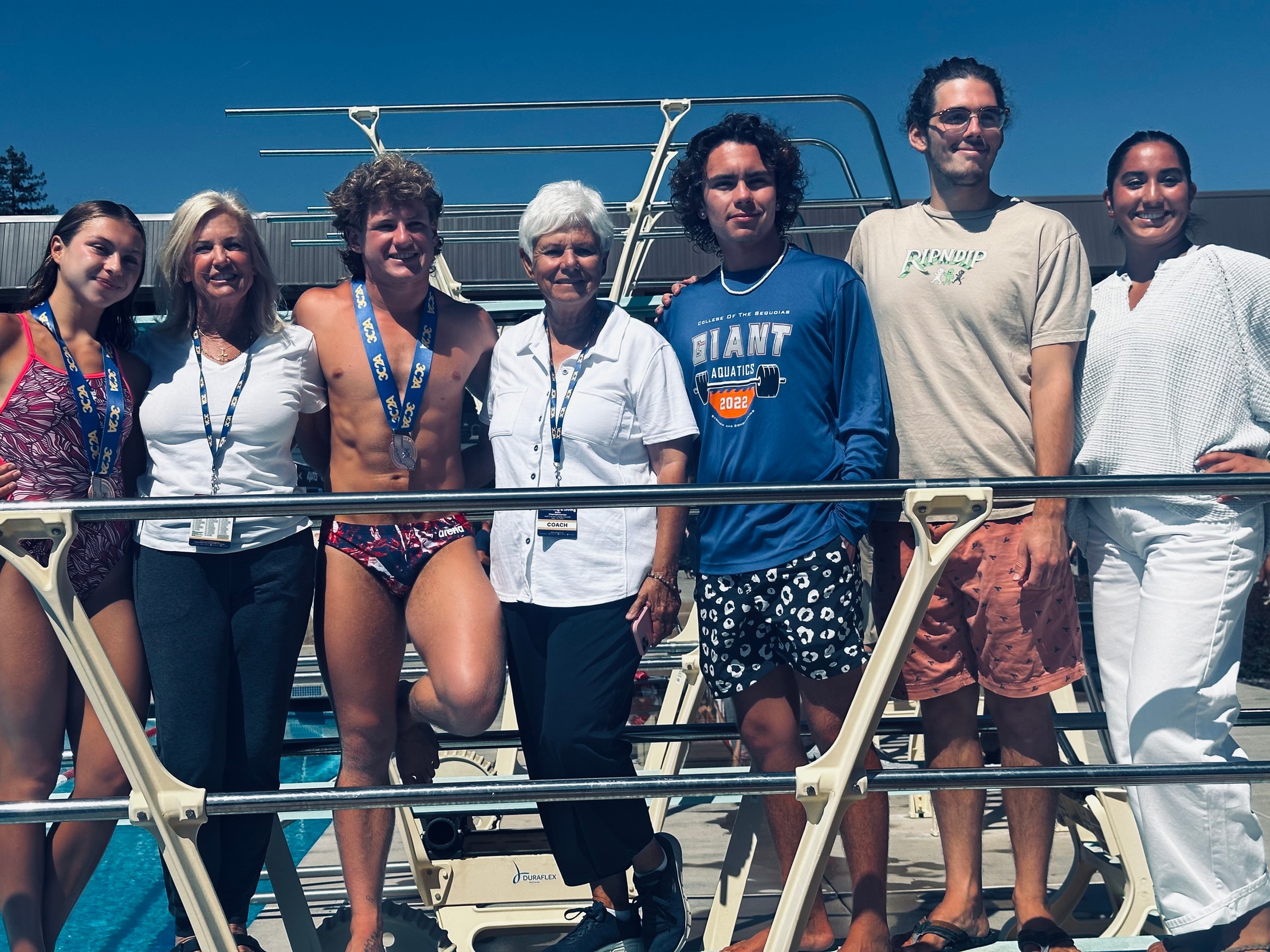 Four Giants reach medal podium at state swimming/diving championships