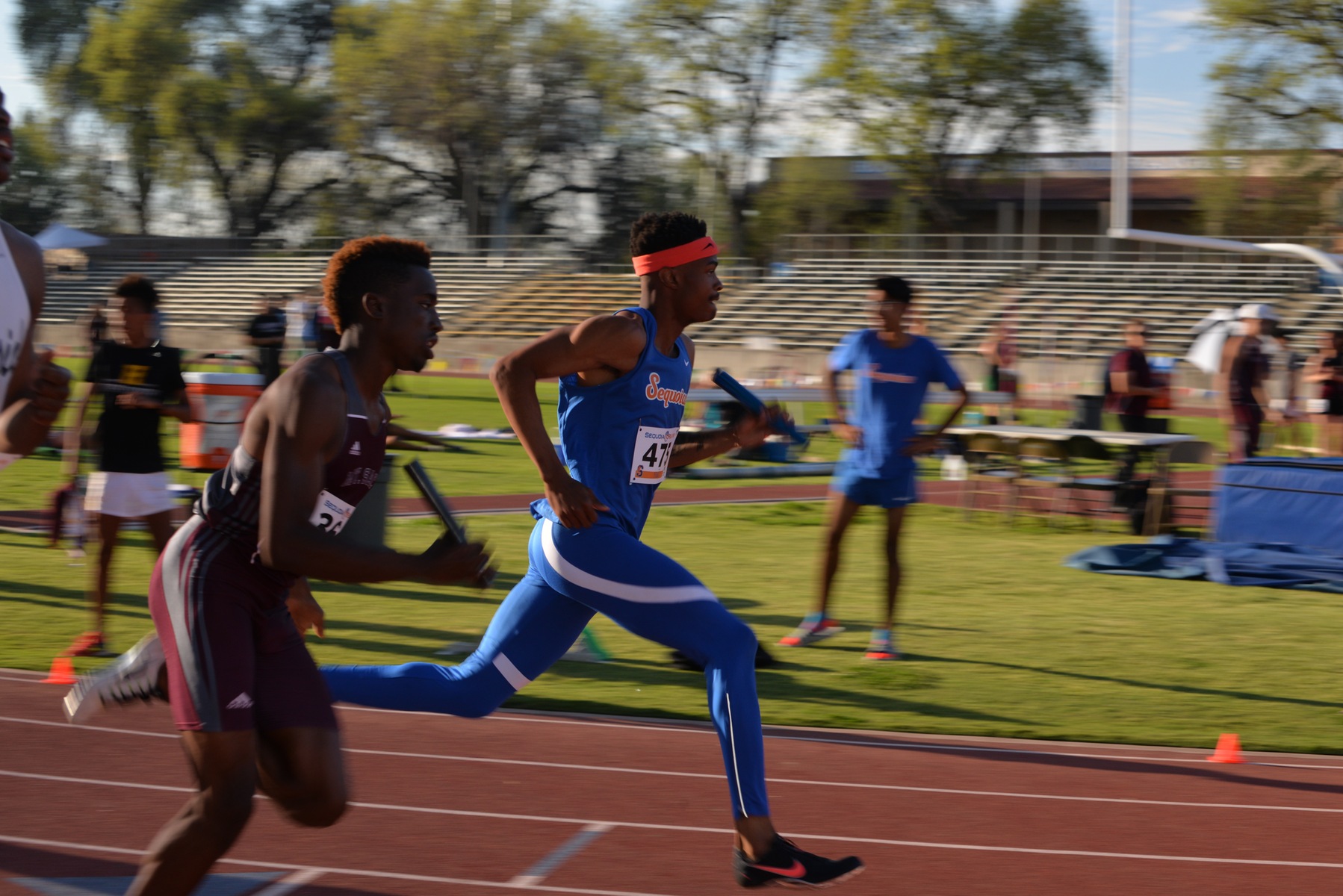 Quincy Hall posts third fastest time in the world this year