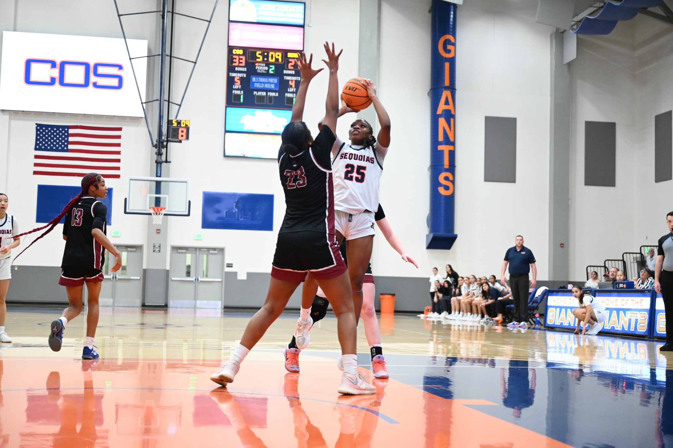 Giants topple Sierra for 9th straight women's basketball win, advance to play San Joaquin Delta for spot in Elite Eight