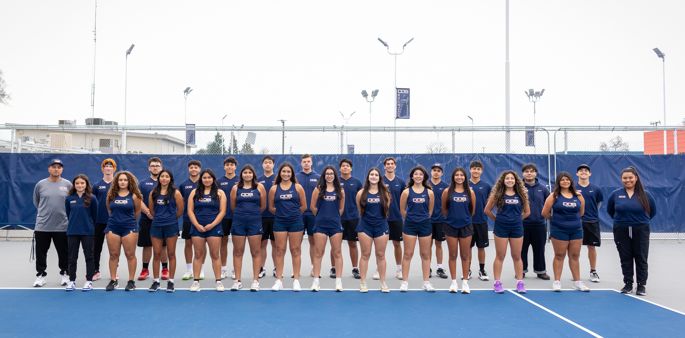 No. 3 COS Women's Tennis Set to Open Postseason Against No. 6 San Francisco in NorCal Quarterfinals