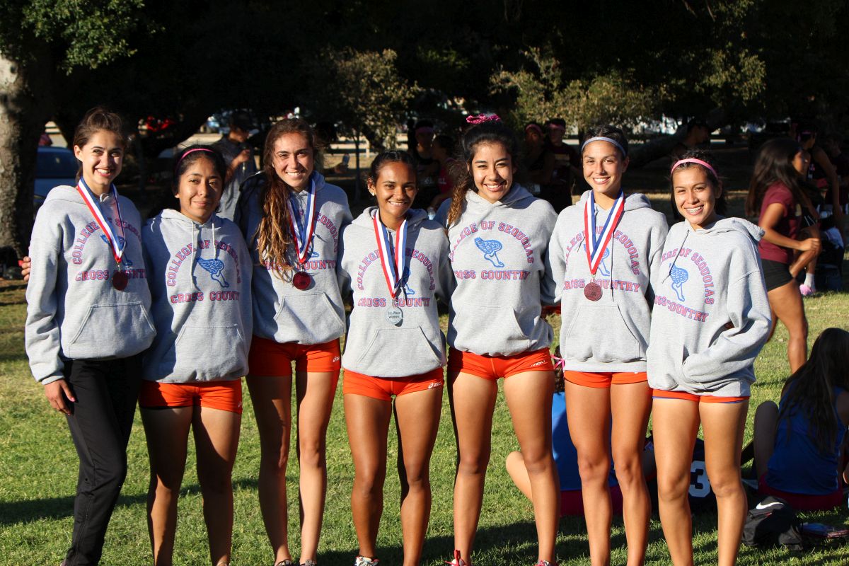 Alyssa Block second from right won the state title for COS.